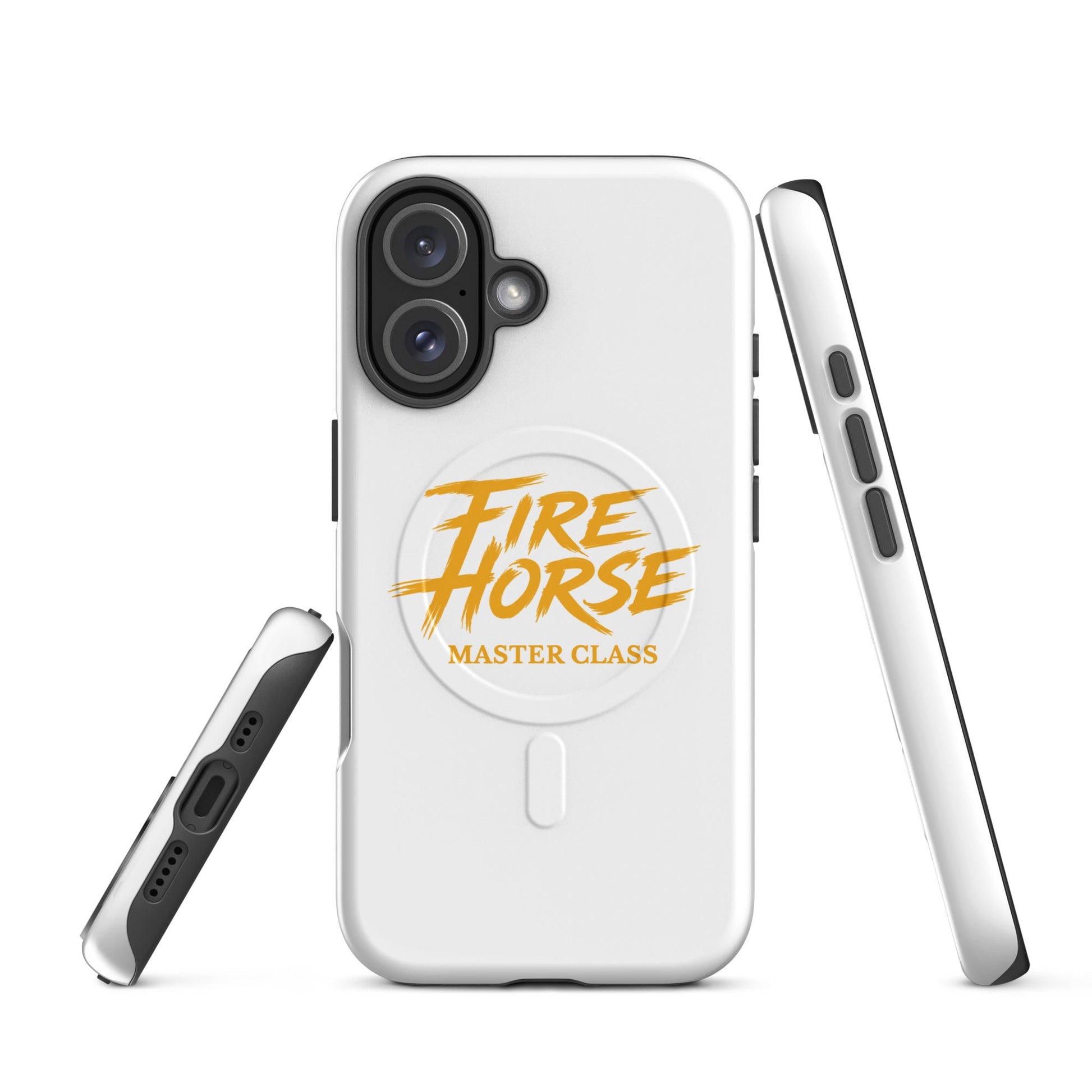 Magsafe Tough Case for iPhone | Fire Horse Masters | Modern Script Logo
