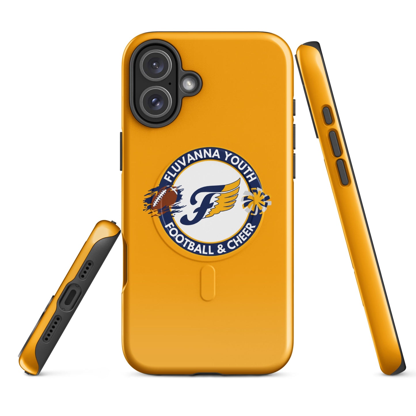 Magsafe Tough Case for iPhone | Fluvanna Youth Football and Cheer | Badge Logo