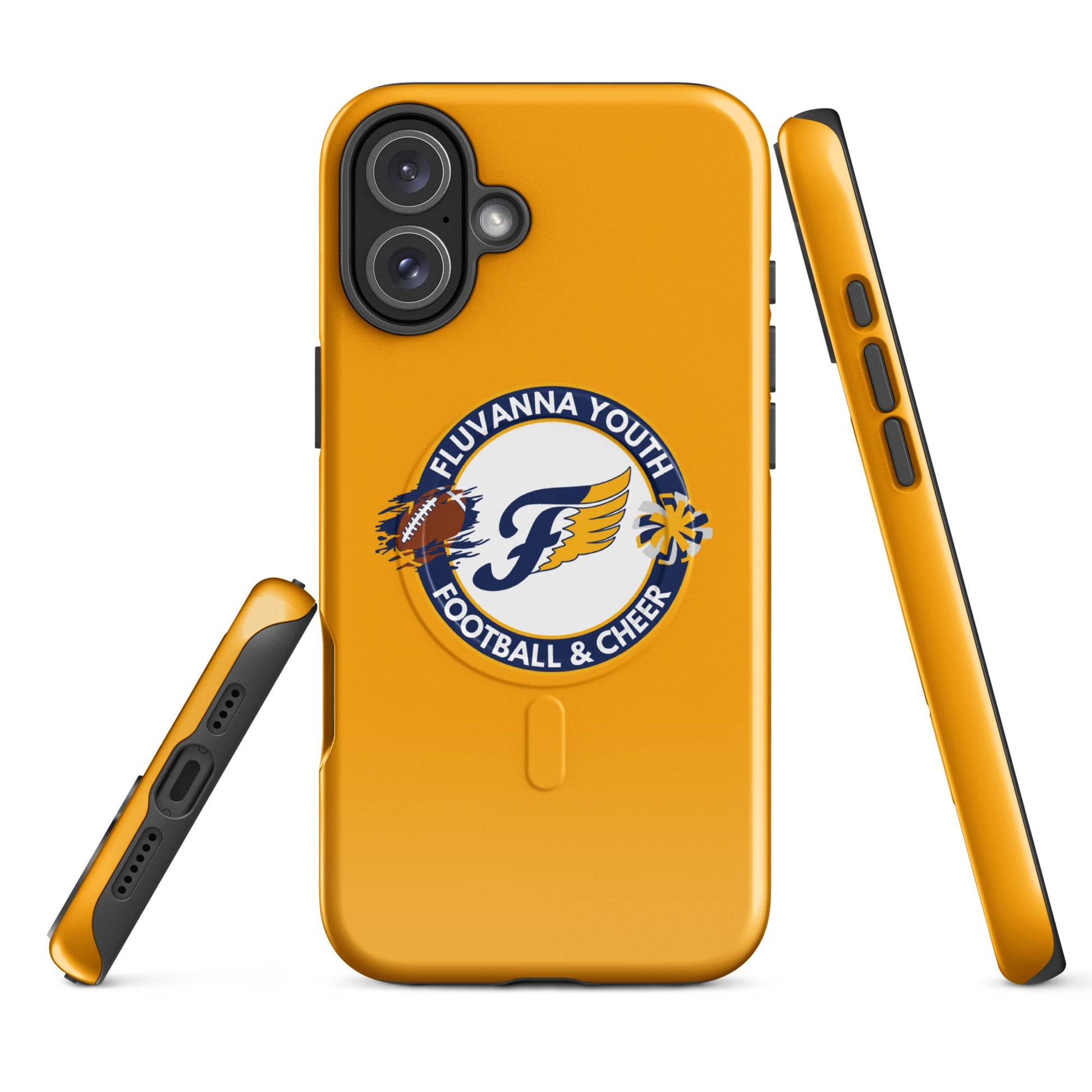 Magsafe Tough Case for iPhone | Fluvanna Youth Football and Cheer | Badge Logo