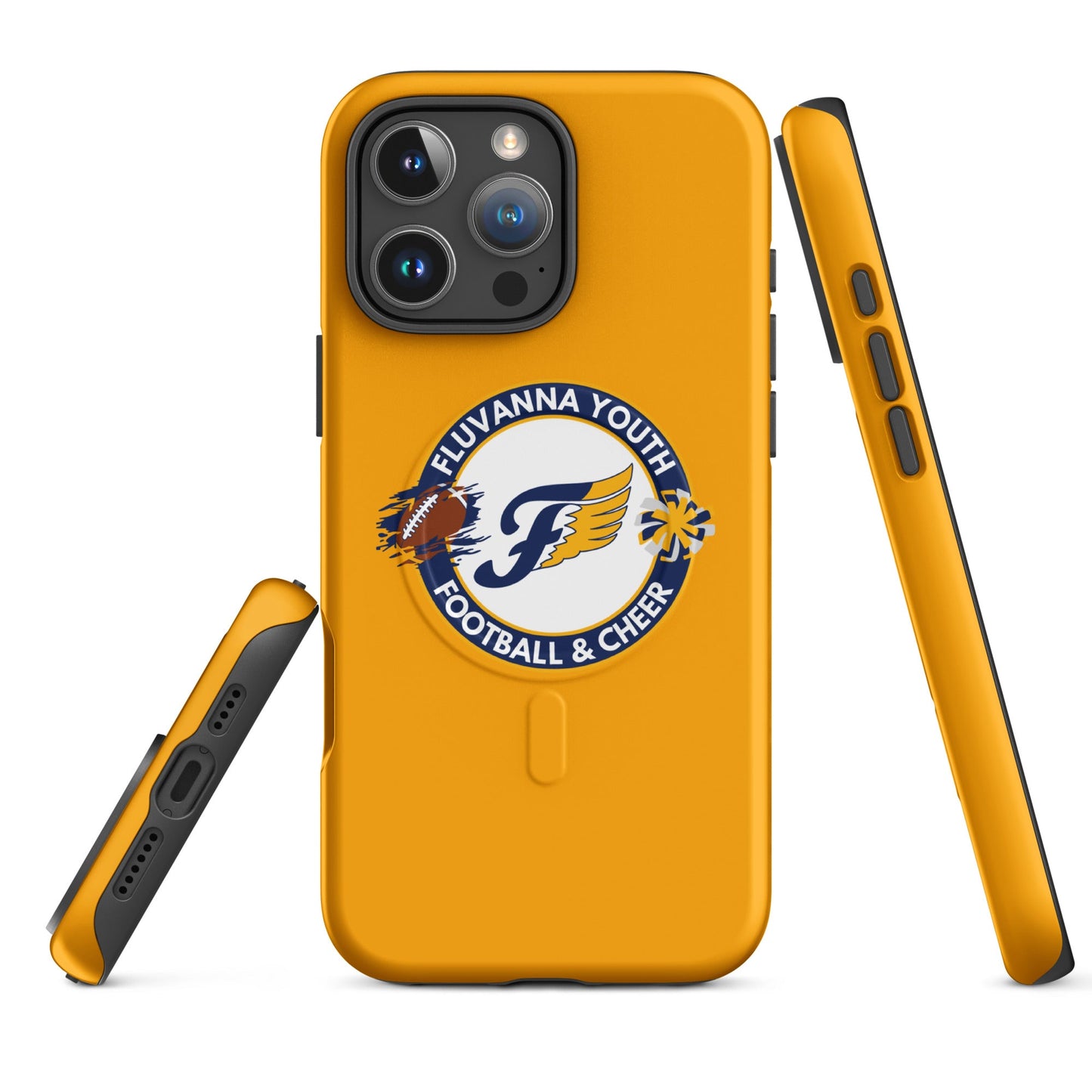 Magsafe Tough Case for iPhone | Fluvanna Youth Football and Cheer | Badge Logo