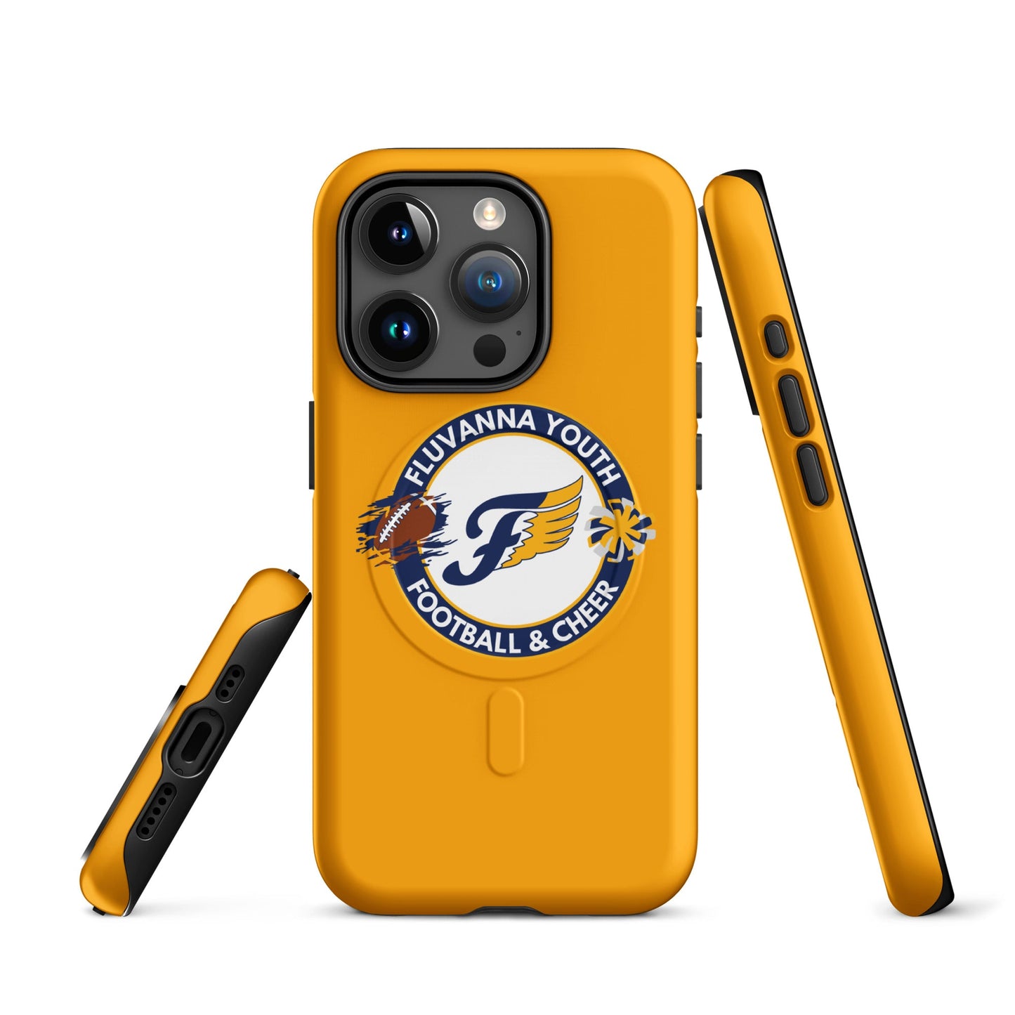 Magsafe Tough Case for iPhone | Fluvanna Youth Football and Cheer | Badge Logo