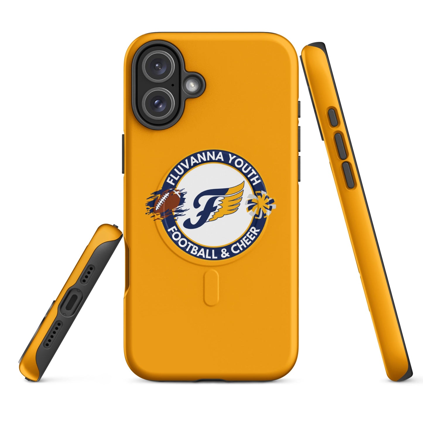 Magsafe Tough Case for iPhone | Fluvanna Youth Football and Cheer | Badge Logo
