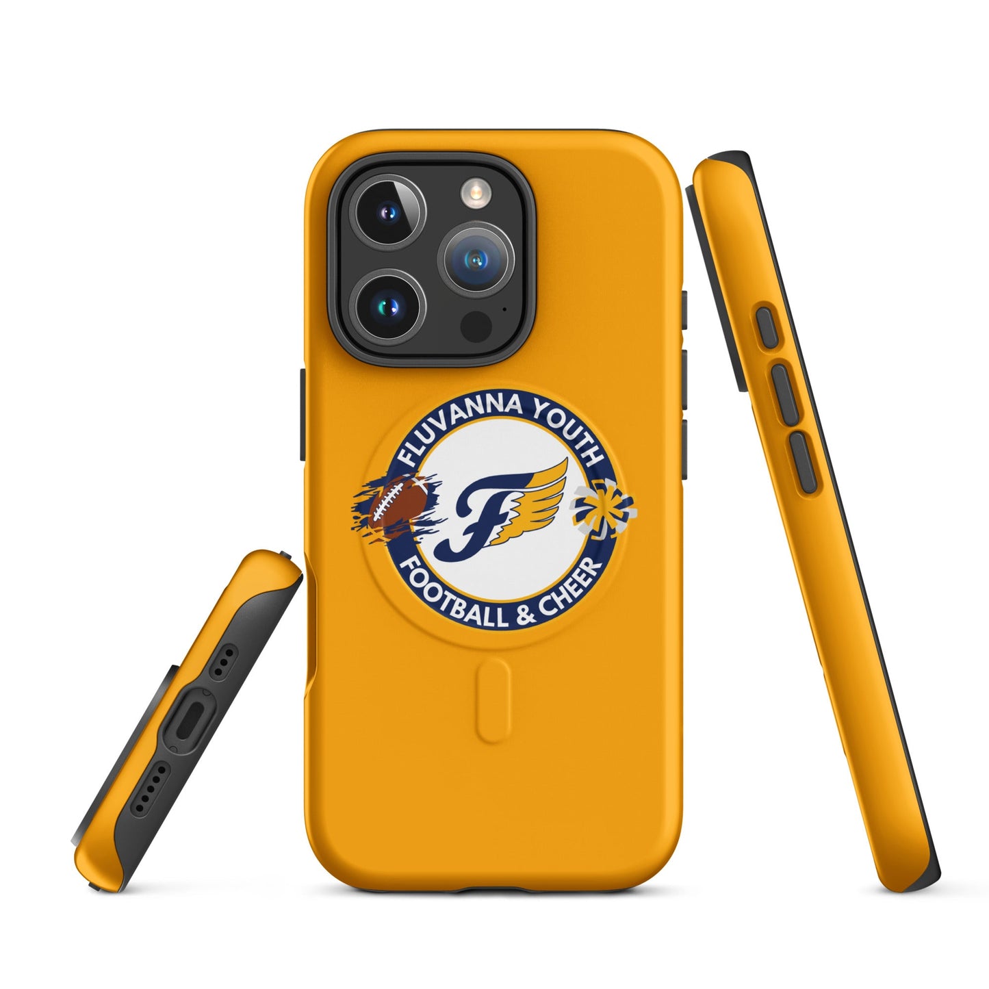 Magsafe Tough Case for iPhone | Fluvanna Youth Football and Cheer | Badge Logo