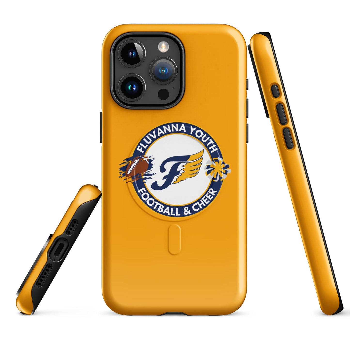 Magsafe Tough Case for iPhone | Fluvanna Youth Football and Cheer | Badge Logo