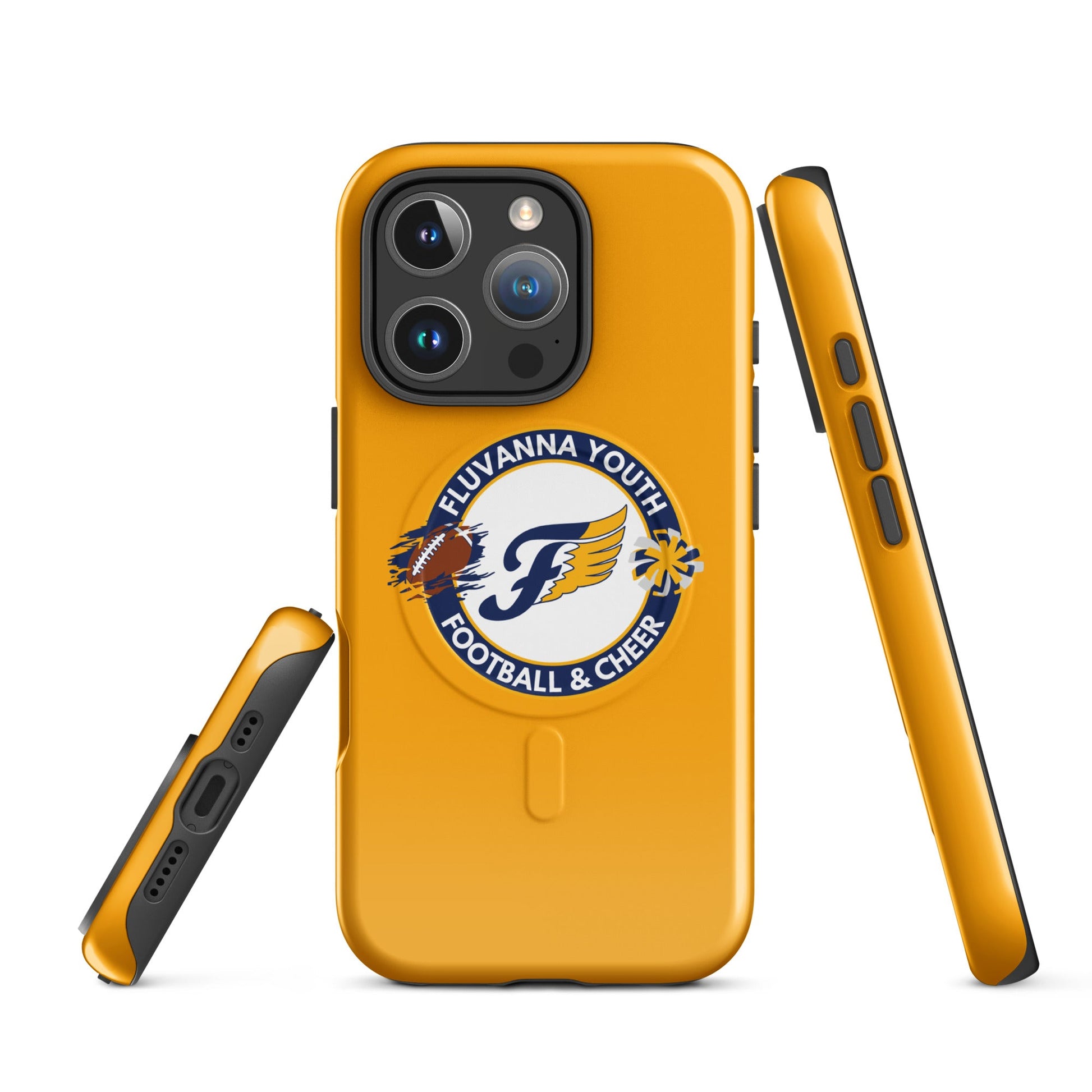 Magsafe Tough Case for iPhone | Fluvanna Youth Football and Cheer | Badge Logo