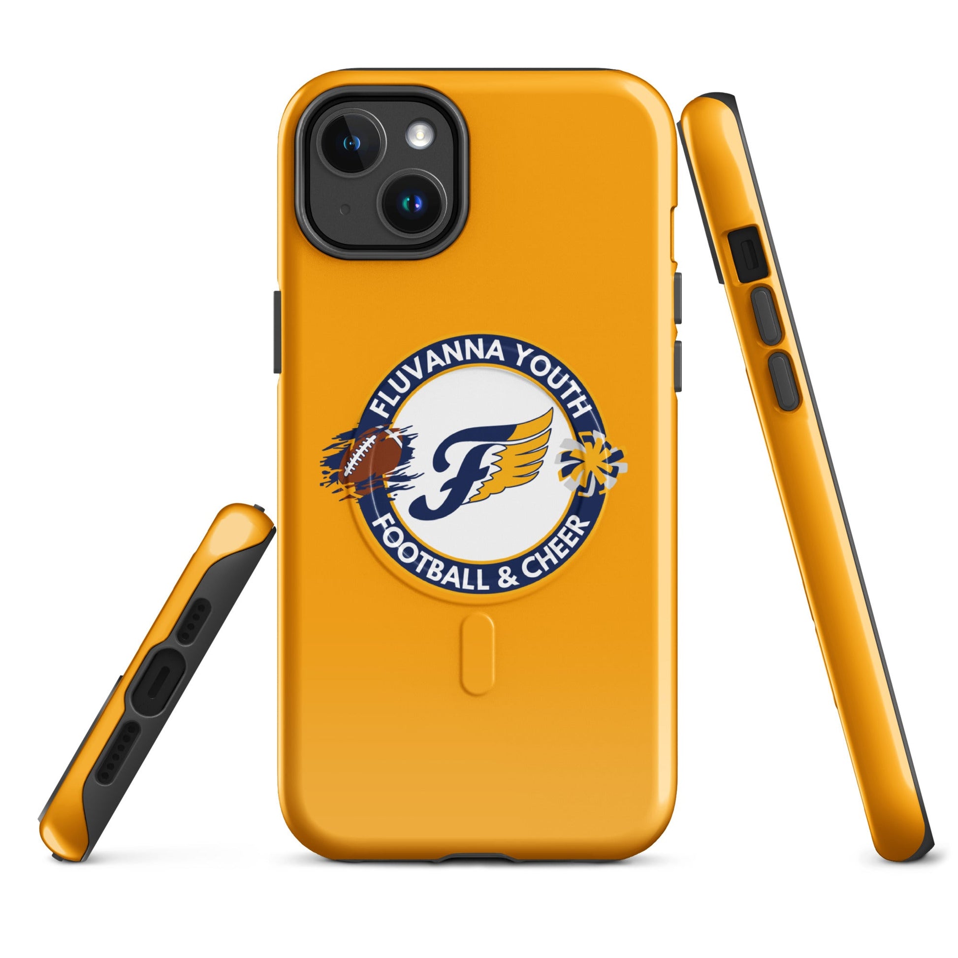 Magsafe Tough Case for iPhone | Fluvanna Youth Football and Cheer | Badge Logo