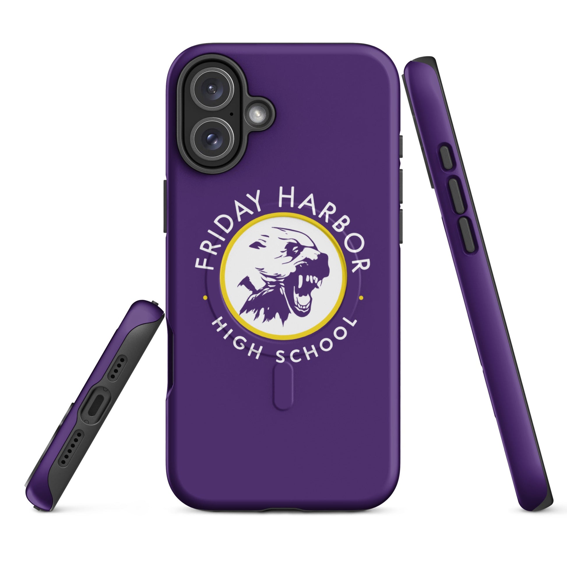 Magsafe Tough Case for iPhone | Friday Harbor Girls Basketball | Alt Logo