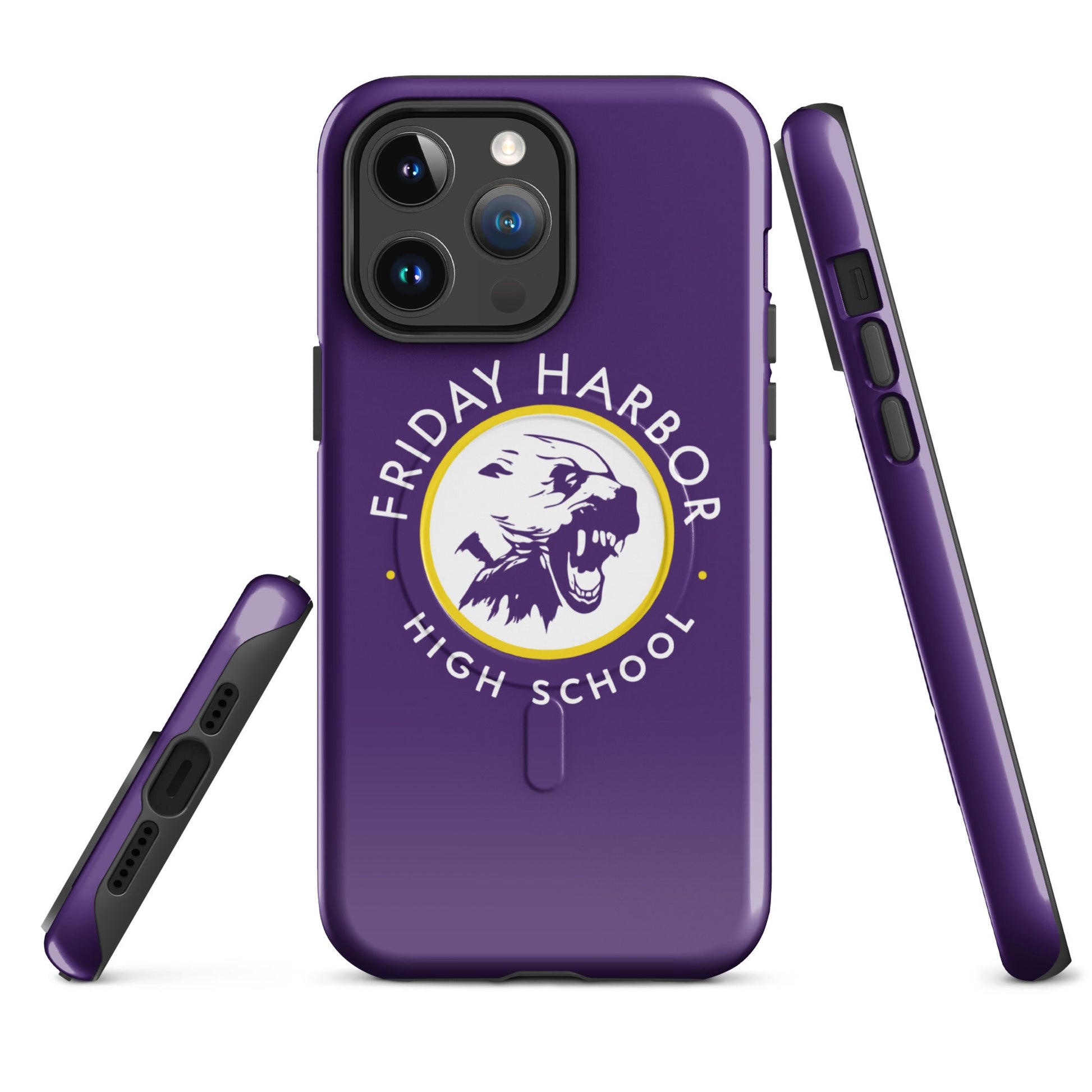 Magsafe Tough Case for iPhone | Friday Harbor Girls Basketball | Alt Logo