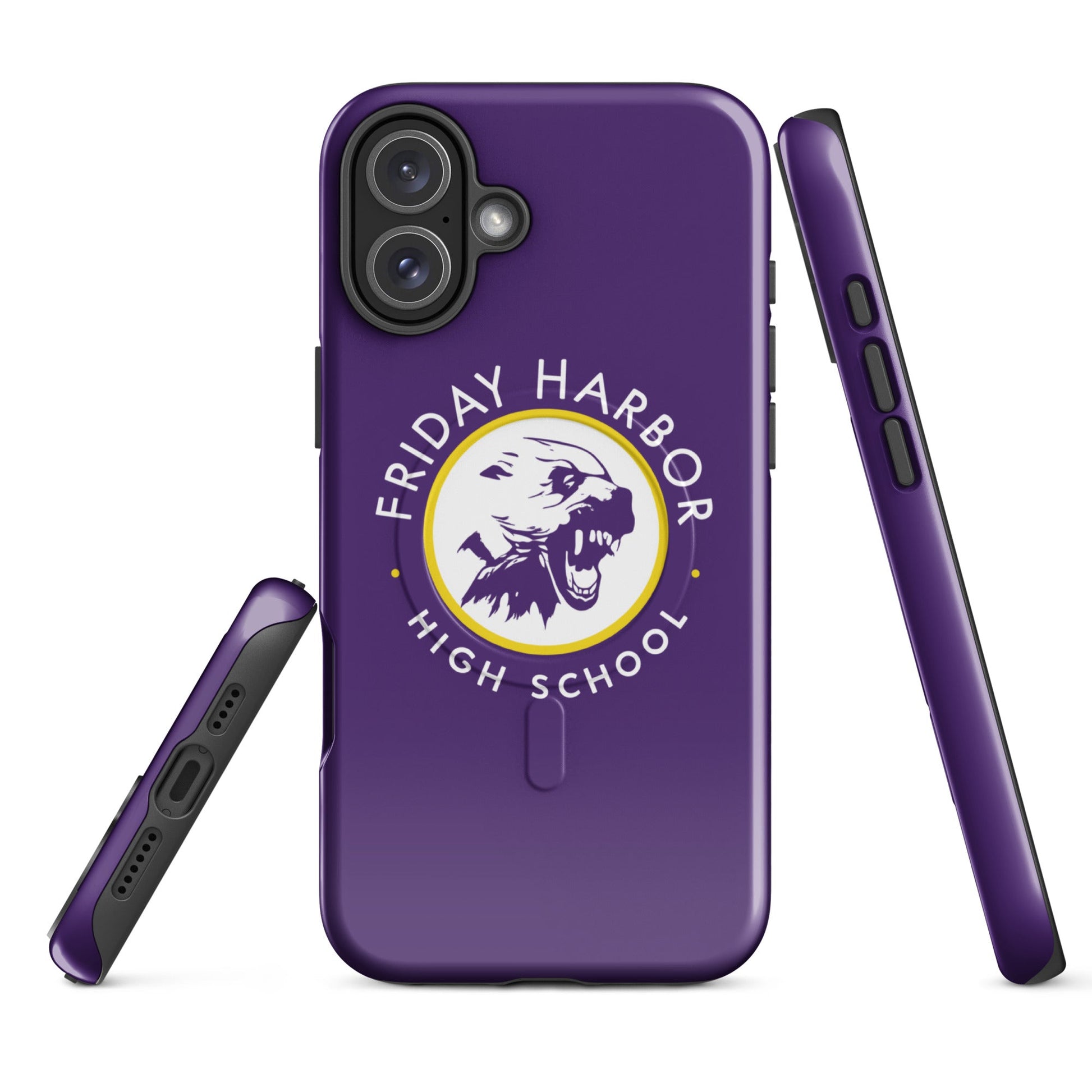 Magsafe Tough Case for iPhone | Friday Harbor Girls Basketball | Alt Logo