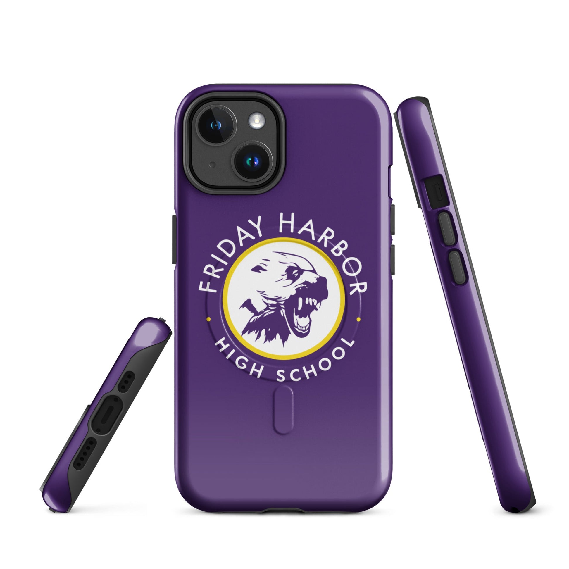 Magsafe Tough Case for iPhone | Friday Harbor Girls Basketball | Alt Logo