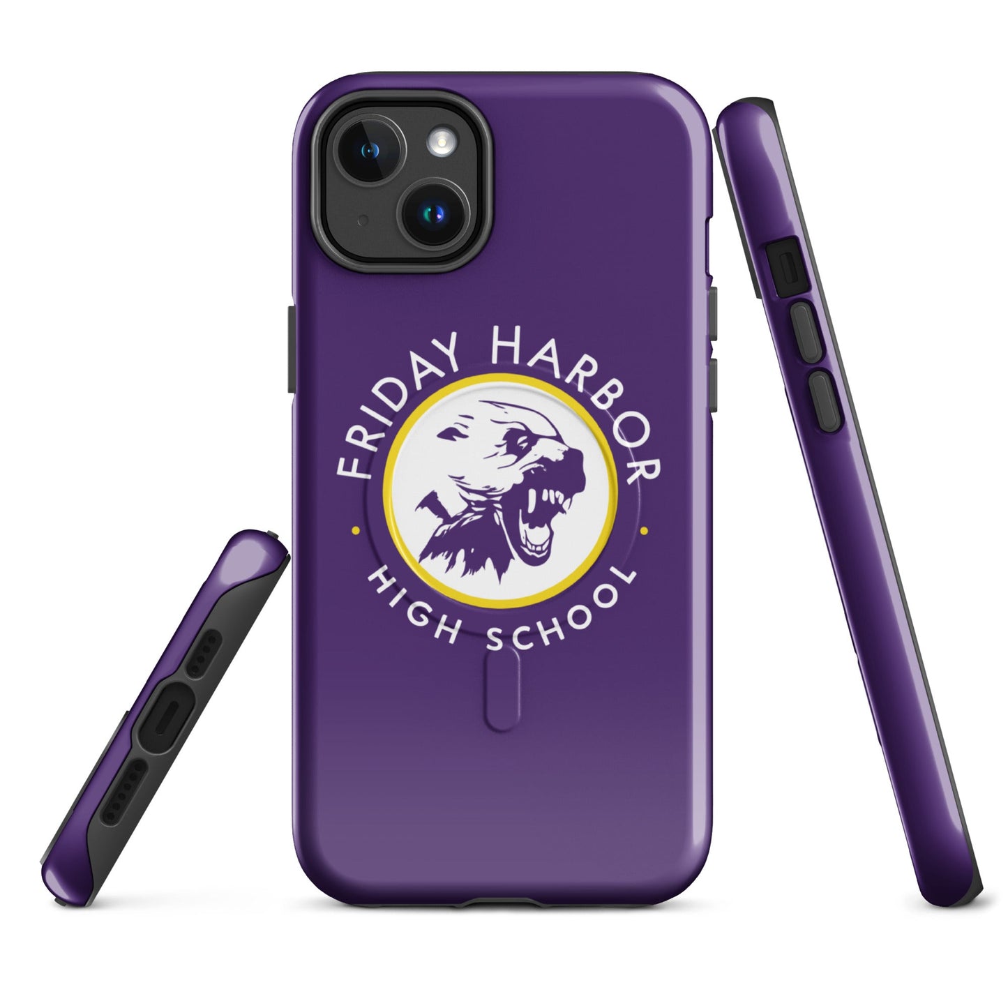 Magsafe Tough Case for iPhone | Friday Harbor Girls Basketball | Alt Logo