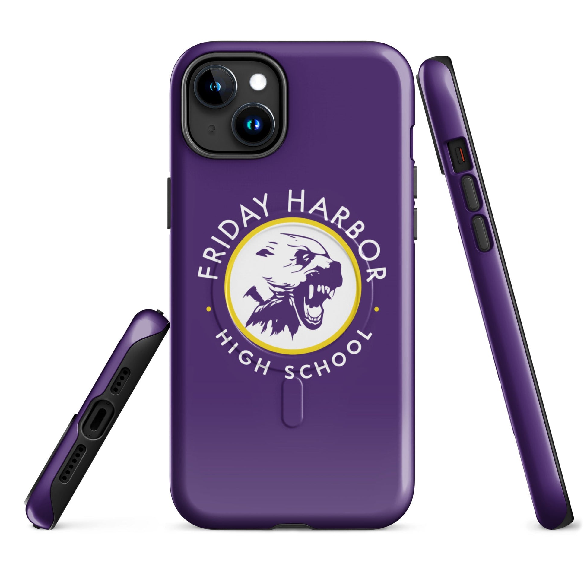 Magsafe Tough Case for iPhone | Friday Harbor Girls Basketball | Alt Logo