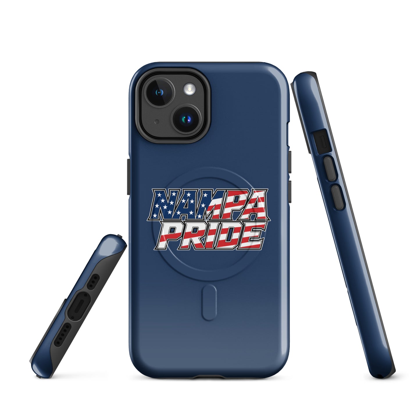Magsafe Tough Case for iPhone | Nampa Pride | Modern Script Logo