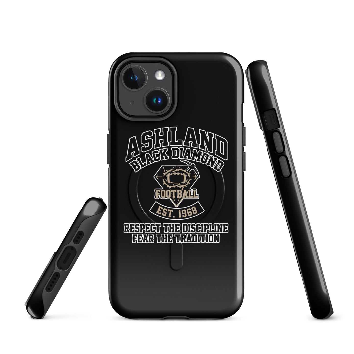Magsafe Tough Case for iPhone | Ashland Black Diamonds | Emblem Logo