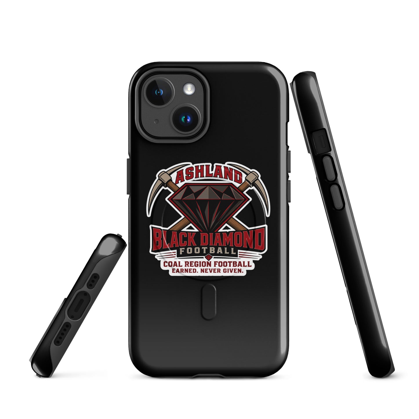 Magsafe Tough Case for iPhone | Ashland Black Diamonds | Vanguard Logo