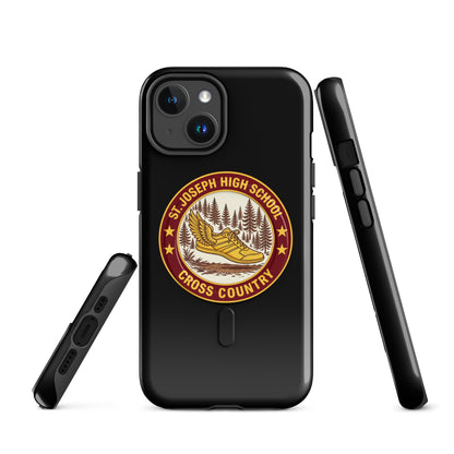 Magsafe Tough Case for iPhone | St. Joseph High School - Cross Country | Badge Logo