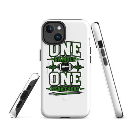 Magsafe Tough Case for iPhone | Celina Black Football | Modern Script Logo