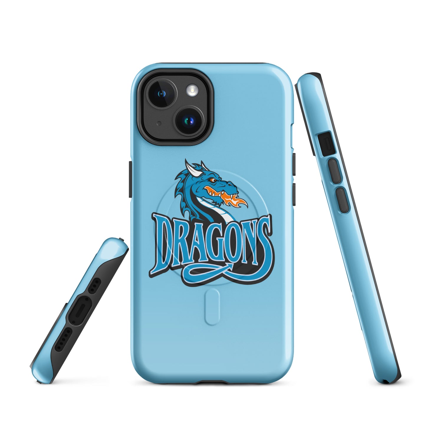 Magsafe Tough Case for iPhone | International Studies Middle School Volleyball | Emblem Logo