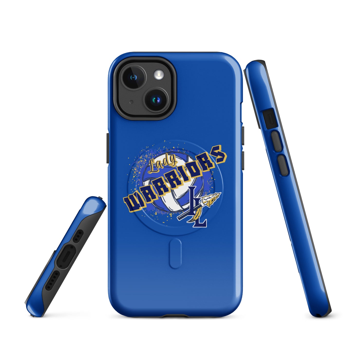 Magsafe Tough Case for iPhone | Indian Land Middle School Volleyball | Vanguard Warriors Logo