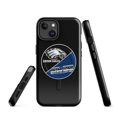 Magsafe Tough Case for iPhone | Edison Eagles/CWA Wrestling | Badge Logo