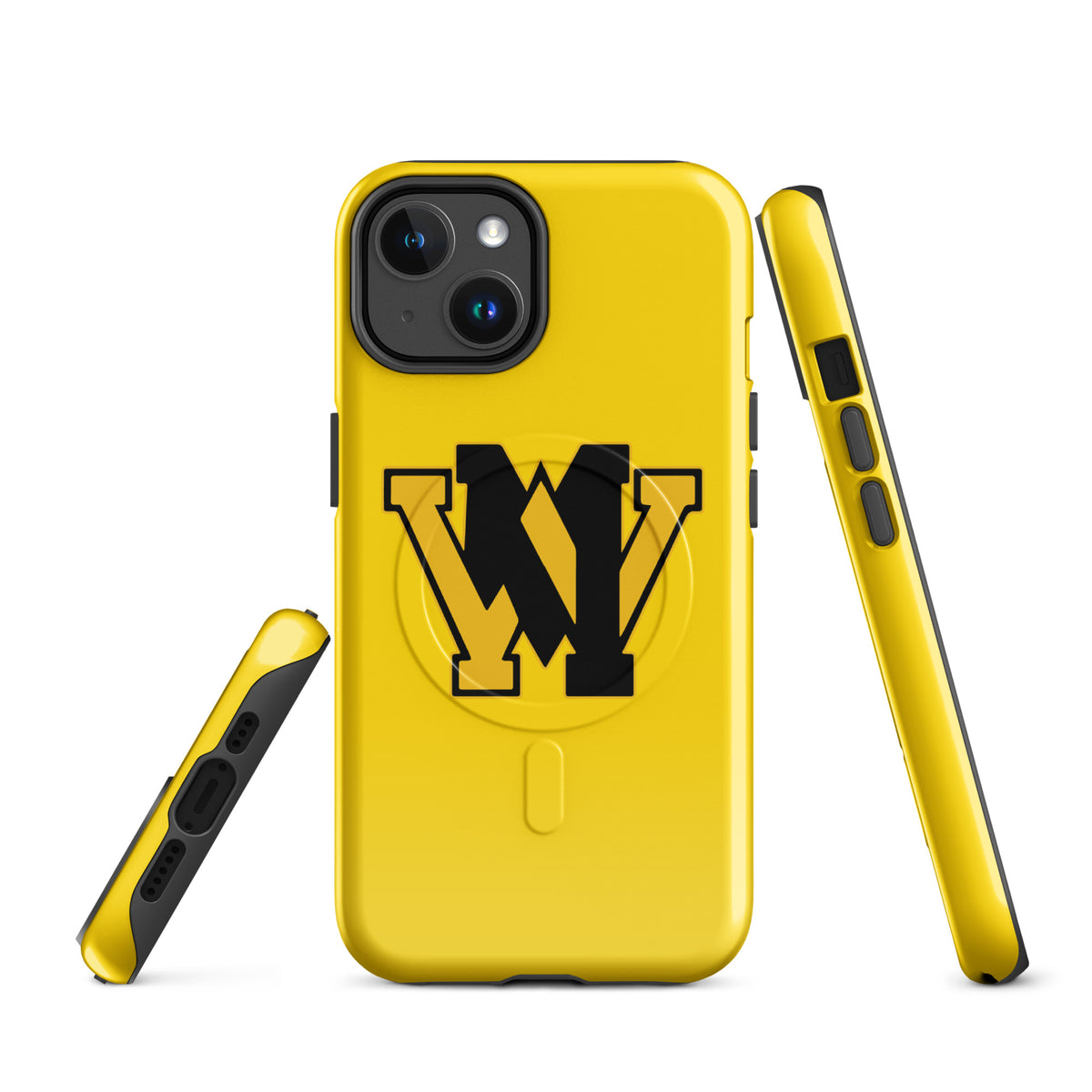 Magsafe Tough Case for iPhone | West Milford Indoor Track & Field Team | Emblem Logo