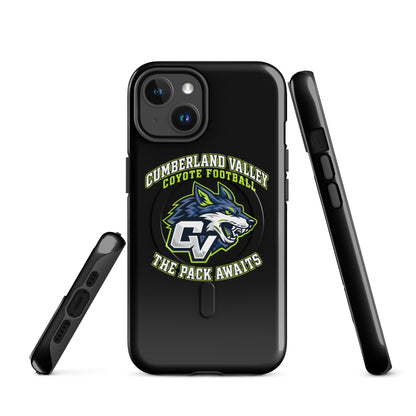 Magsafe Tough Case for iPhone | Cumberland Valley Coyotes Football | Emblem Logo
