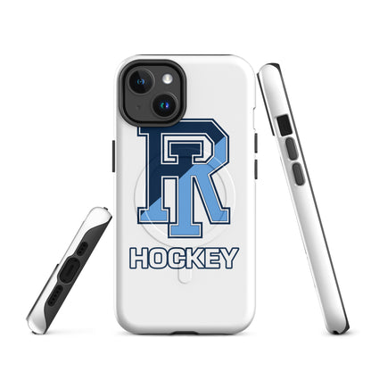 Magsafe Tough Case for iPhone | URI Men’s Hockey | Crest Logo