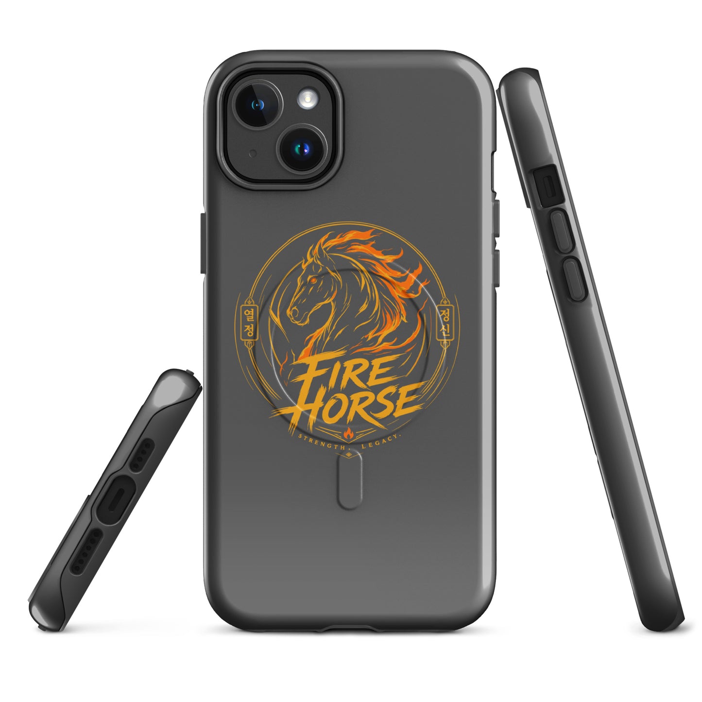 Magsafe Tough Case for iPhone | Fire Horse Masters | Vanguard Logo