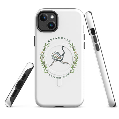 Magsafe Tough Case for iPhone | Briardale Ostrich Farm | Crest Logo