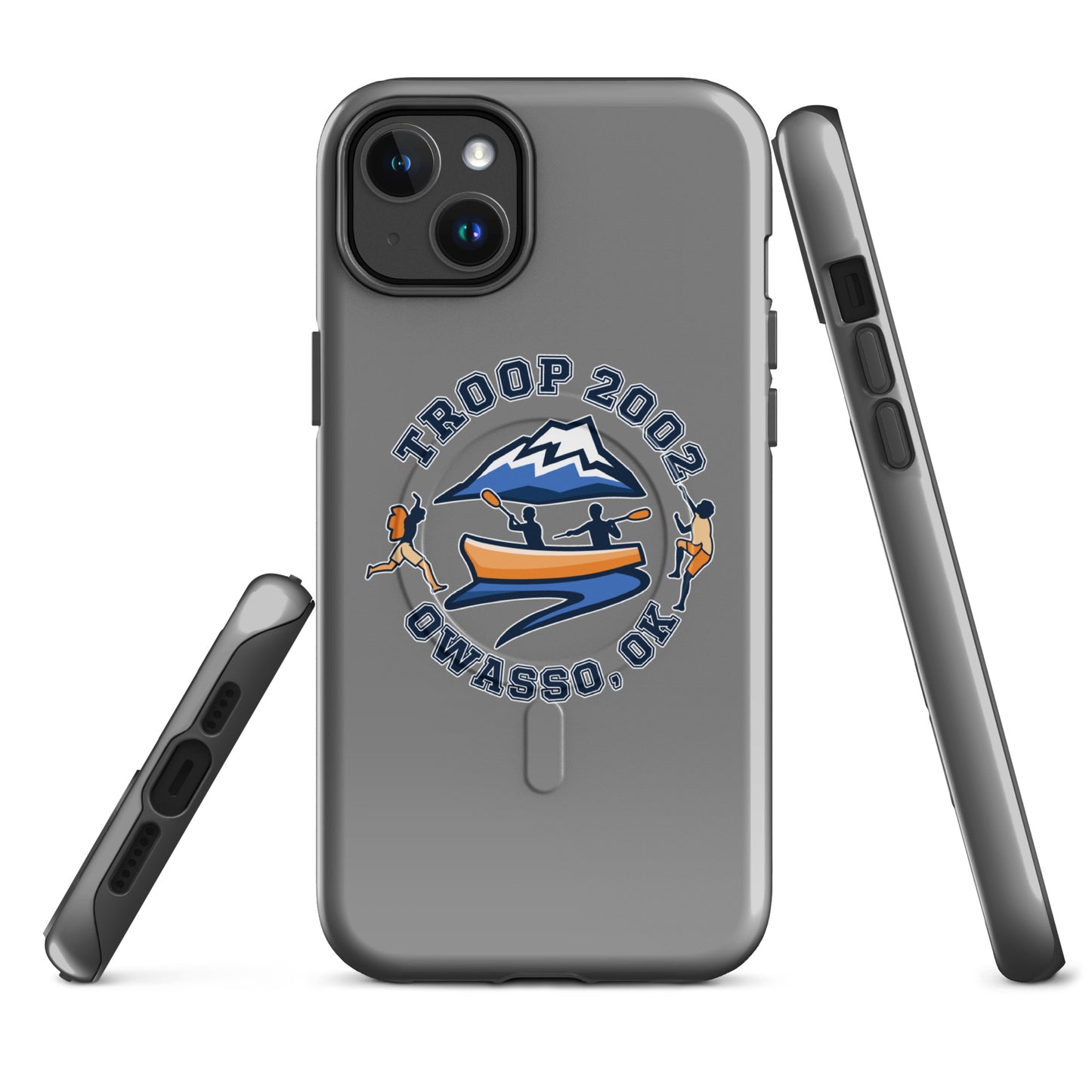 Magsafe Tough Case for iPhone | Troop 2002 | Trailblazer Crest Logo
