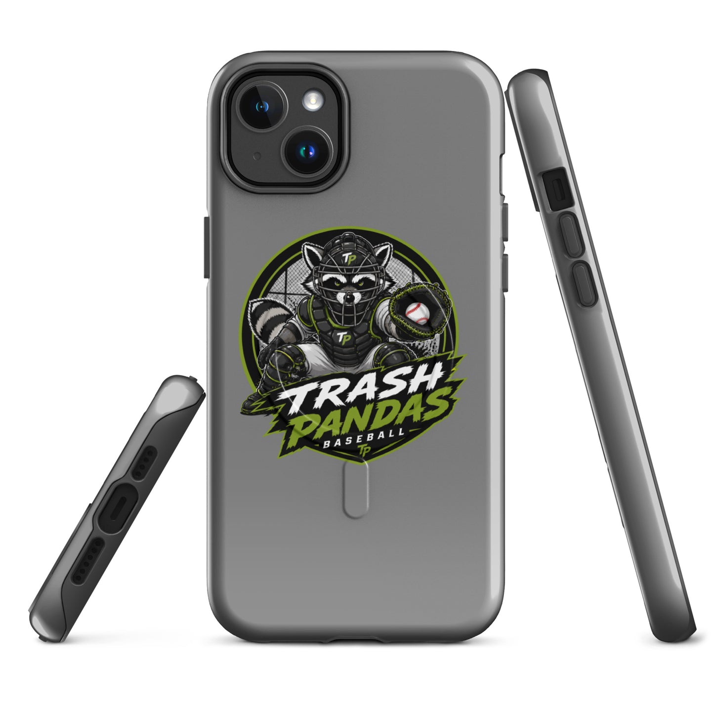 Magsafe Tough Case for iPhone | Trash Pandas Baseball Organization | Athletics Logo