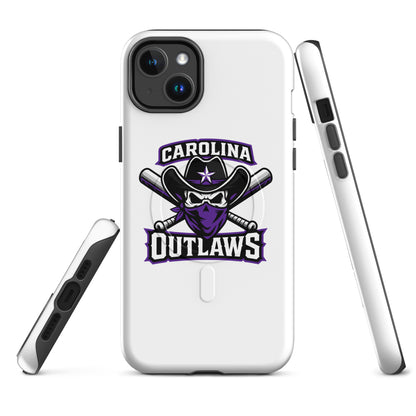 Magsafe Tough Case for iPhone | Carolina Outlaws Baseball | Crest Logo