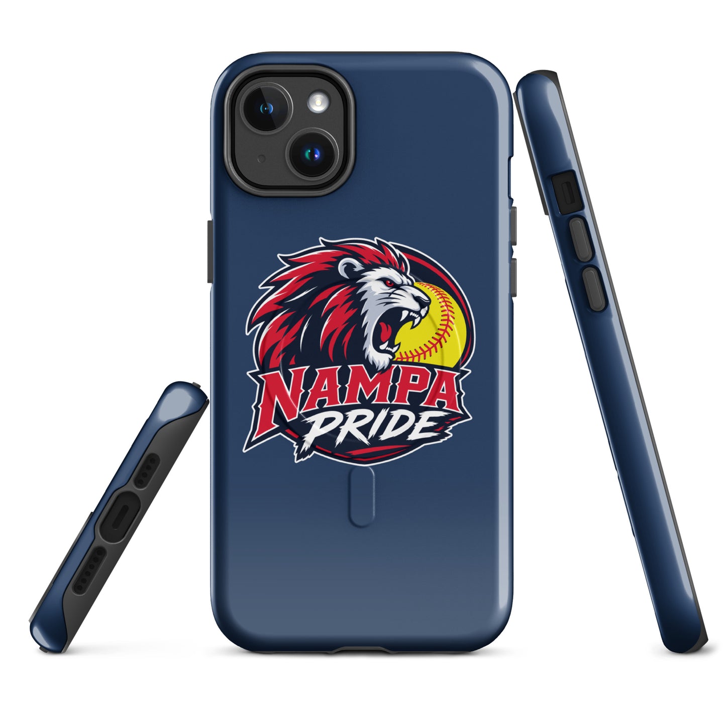 Magsafe Tough Case for iPhone | Nampa Pride | Lion Crest Logo