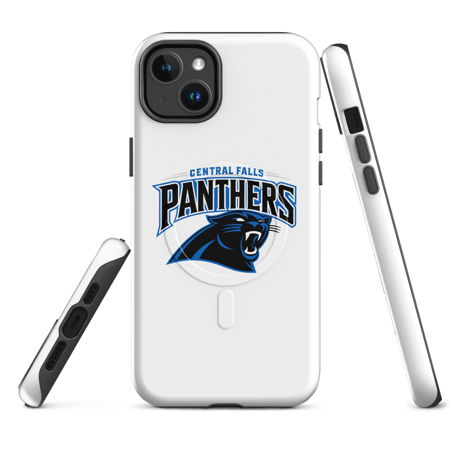 Magsafe Tough Case for iPhone | Central Falls Panthers | Emblem Logo