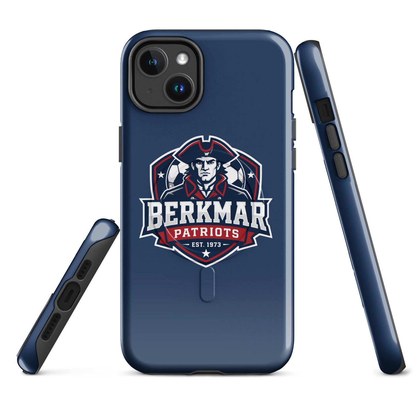 Magsafe Tough Case for iPhone | Berkmar High School Soccer | Shield Logo