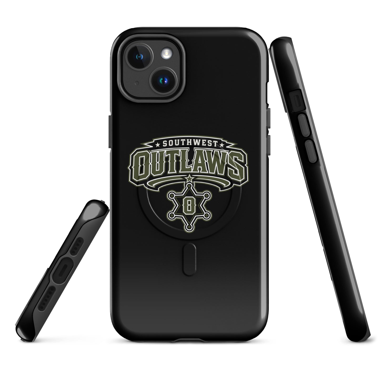 Magsafe Tough Case for iPhone | Southwest Outlaws | Frontier Athletics Logo