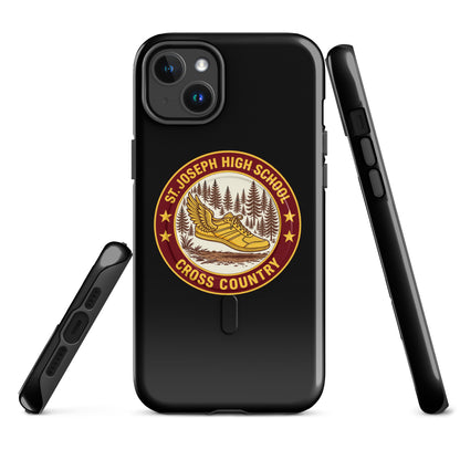 Magsafe Tough Case for iPhone | St. Joseph High School - Cross Country | Badge Logo