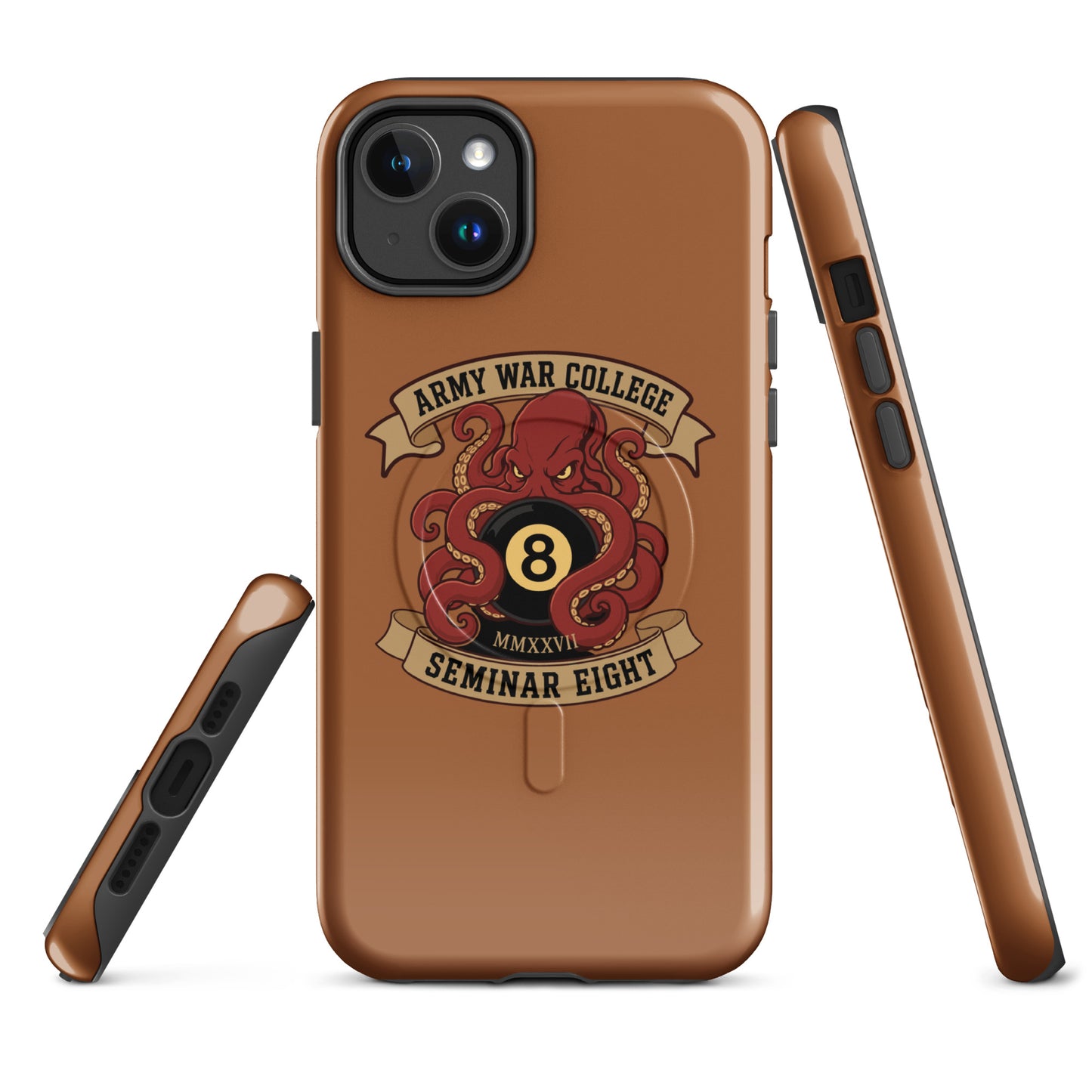Magsafe Tough Case for iPhone | Army War College (Seminar 8) | Crest Logo