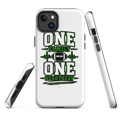 Magsafe Tough Case for iPhone | Celina Black Football | Modern Script Logo