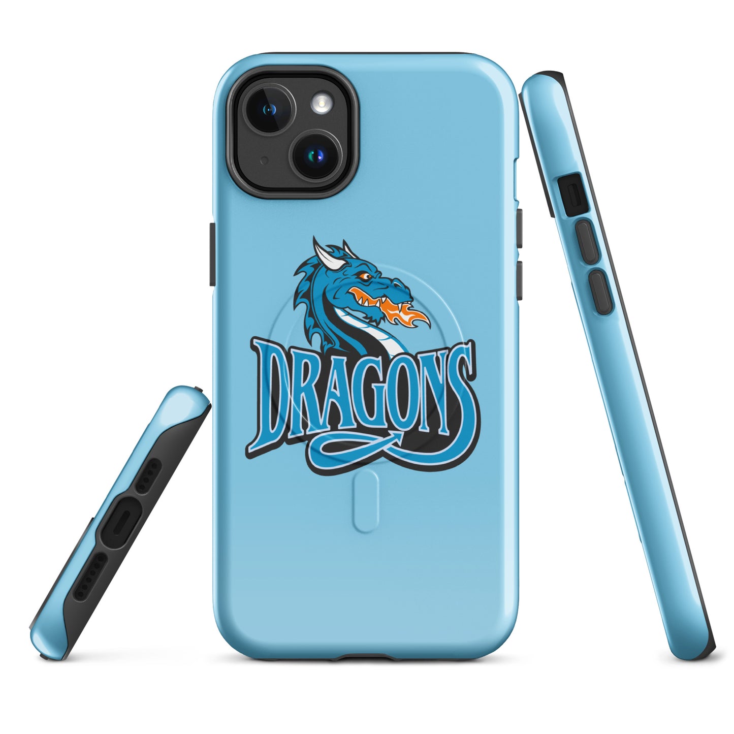Magsafe Tough Case for iPhone | International Studies Middle School Volleyball | Emblem Logo