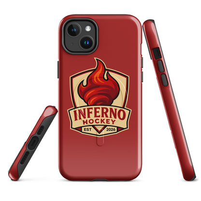 Magsafe Tough Case for iPhone | Inferno Hockey | Crest Logo