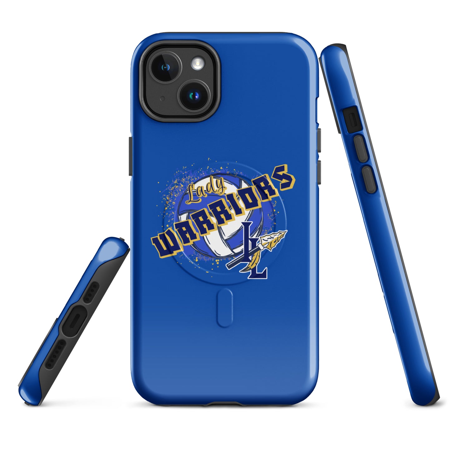 Magsafe Tough Case for iPhone | Indian Land Middle School Volleyball | Vanguard Warriors Logo