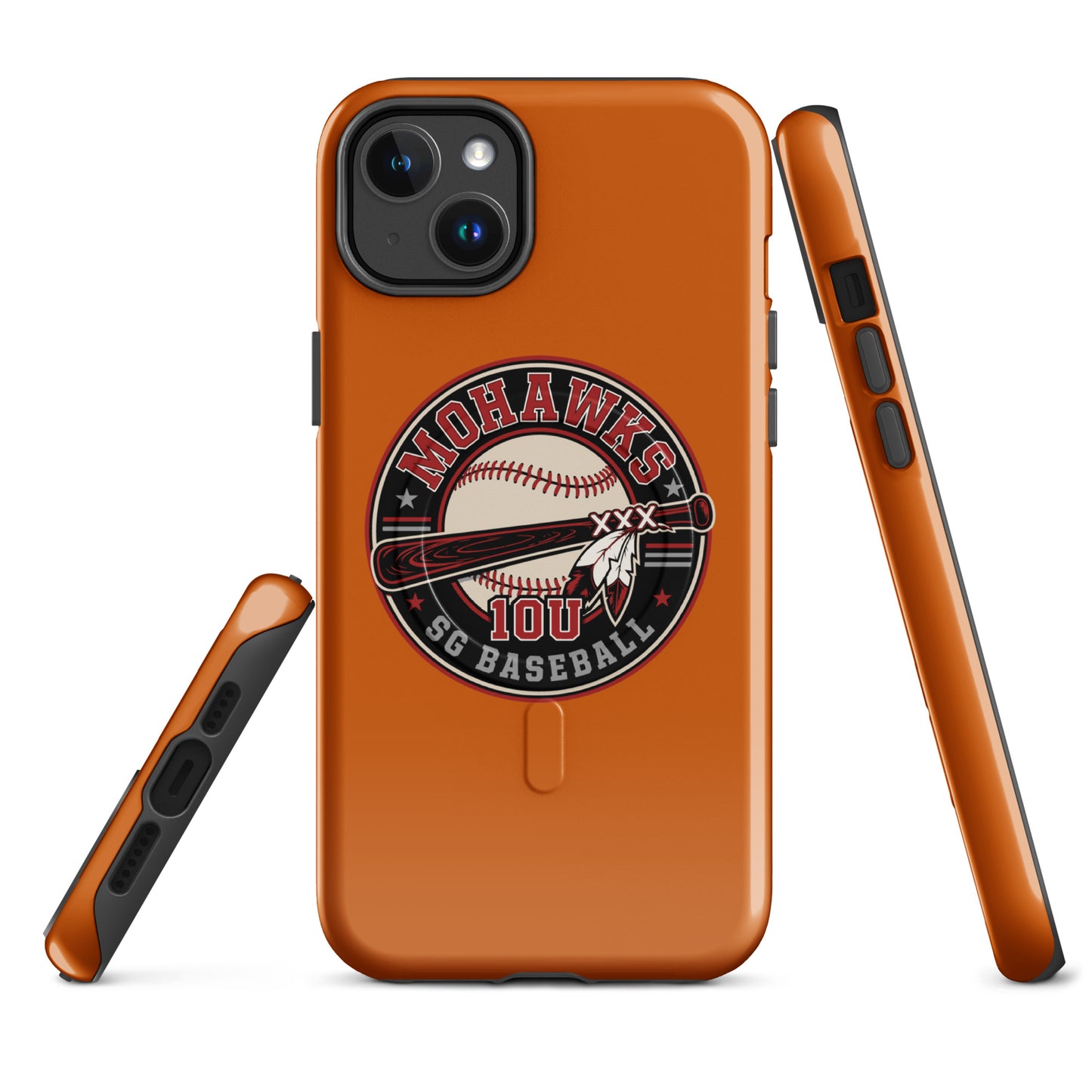 Magsafe Tough Case for iPhone | Mohawks | Athletics Logo