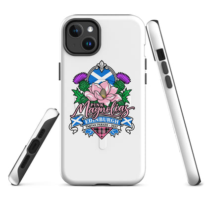 Magsafe Tough Case for iPhone | Pink Magnolias Dance | Valor Logo