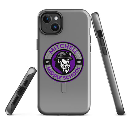 Magsafe Tough Case for iPhone | Mitchell Middle School Softball | Badge Logo