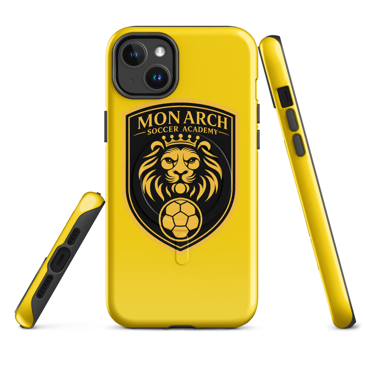 Magsafe Tough Case for iPhone | Monarch Soccer Academy | Shield Logo