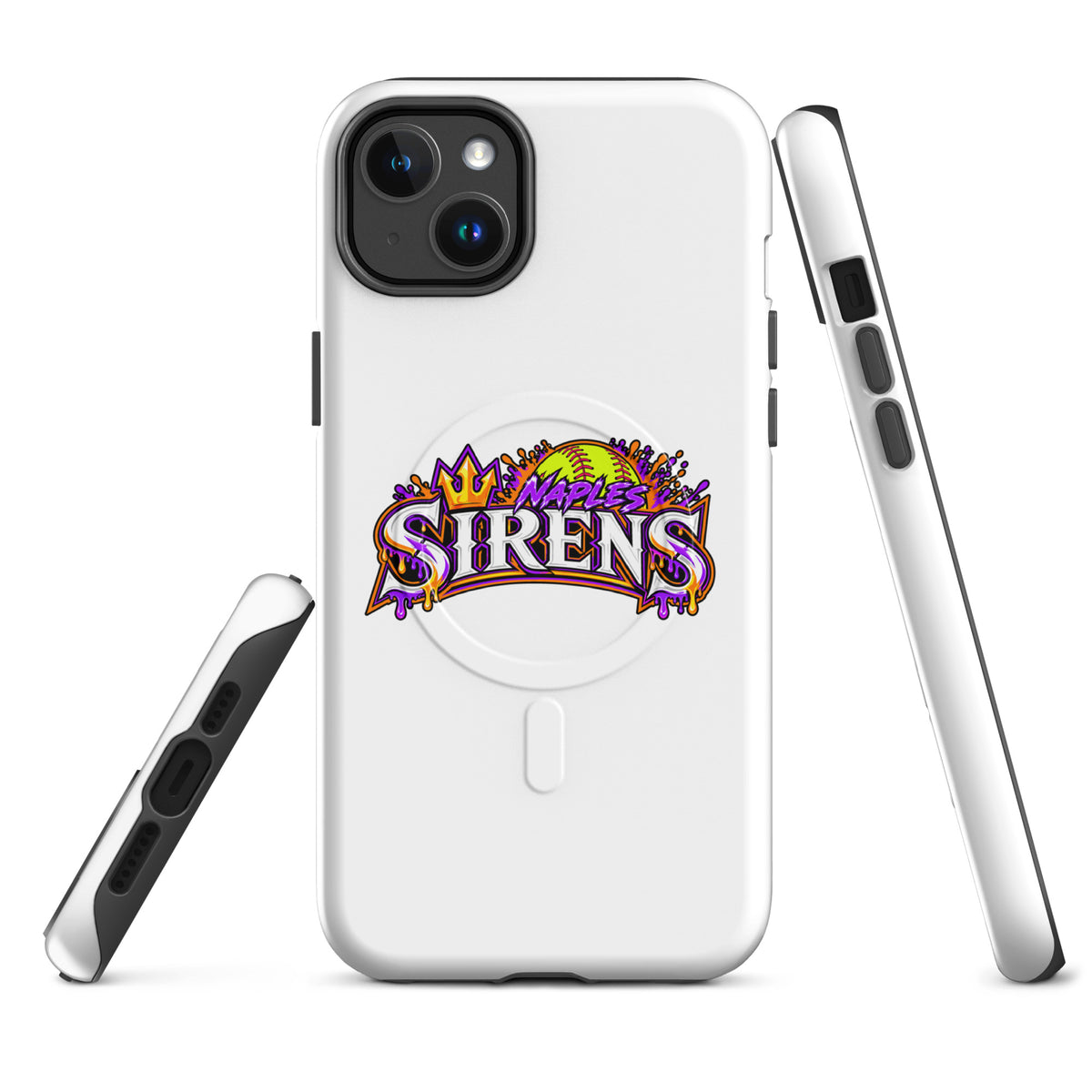 Magsafe Tough Case for iPhone | Naples Sirens | Emblem Logo