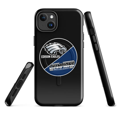 Magsafe Tough Case for iPhone | Edison Eagles/CWA Wrestling | Badge Logo