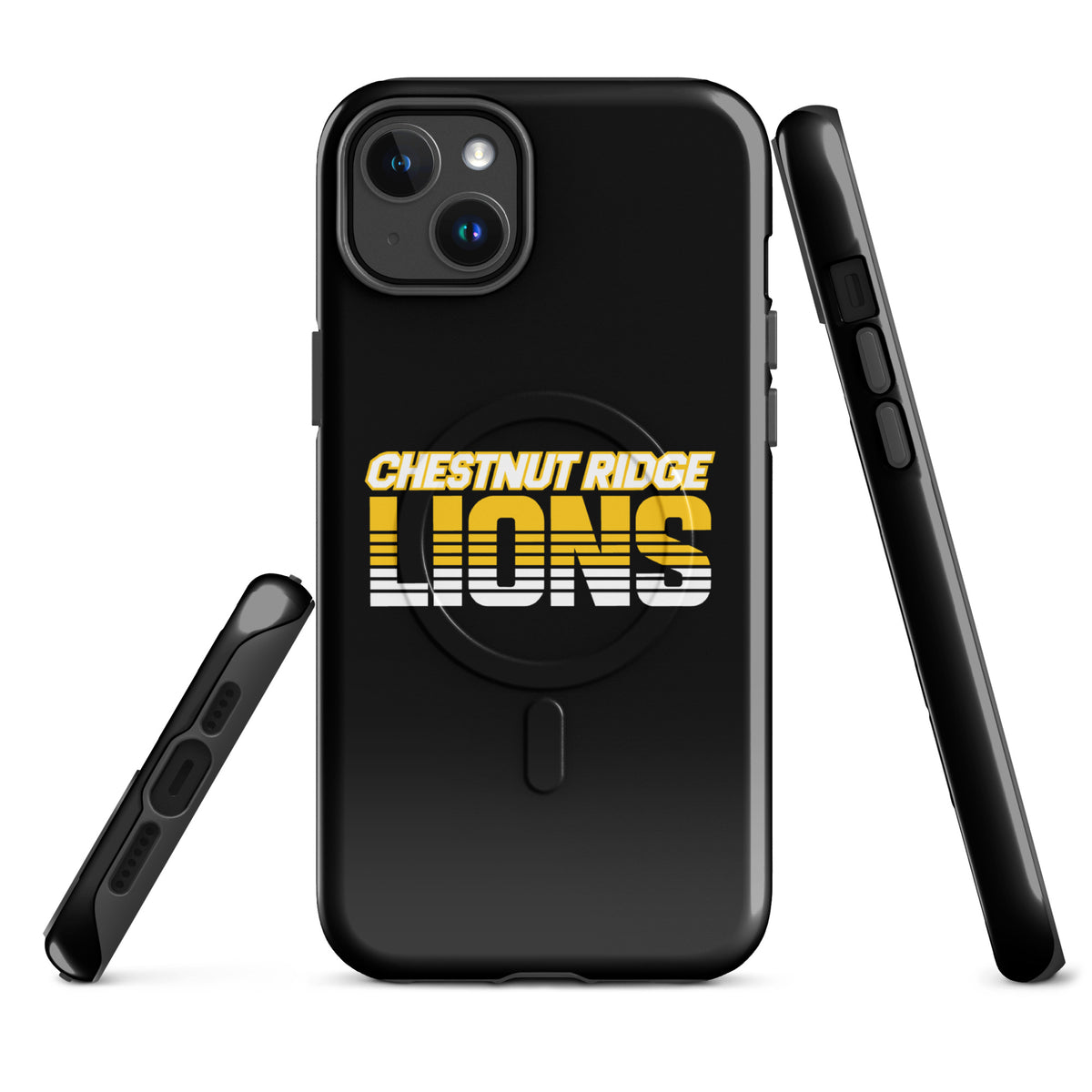Magsafe Tough Case for iPhone | Chestnut Ridge Lions Football | Script Logo