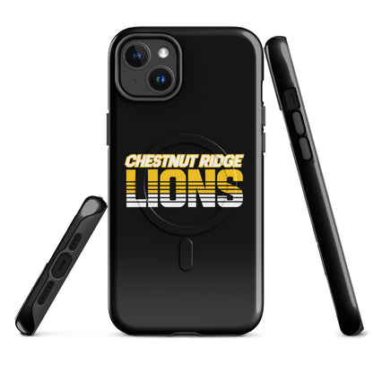 Magsafe Tough Case for iPhone | Chestnut Ridge Lions Football | Script Logo